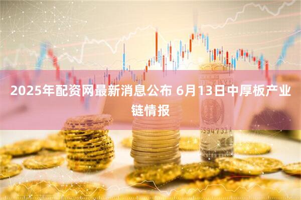 2025年配资网最新消息公布 6月13日中厚板产业链情报